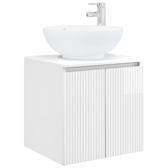 vidaXL Плот Без Мивка 49.5x44.5x65см Бял