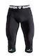 GamePatch Ανδρικό Αθλητικό Κολάν Compression Capri Μαύρο