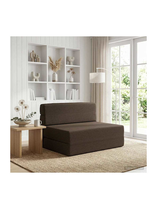 Armchair Bed Taupe 70x72x60cm