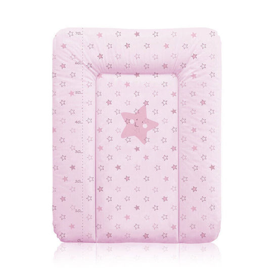 Lorelli Weiche Wickelauflage aus Kunststoff Rosa 70x50cm