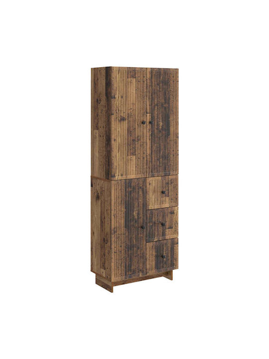 Brown Bookcases (2 Pieces) 66x34.5x90cm