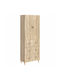 Brown Bookcases (2 Pieces) 66x34.5x90 cm