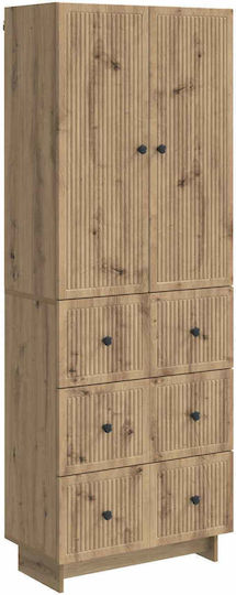 Bücherregale Braune 2Stücke 66x34.5x90cm