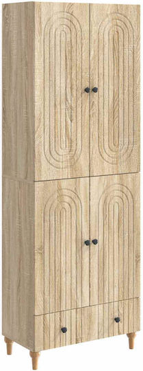 Bücherregale Braune 2Stücke 66x34.5x95cm