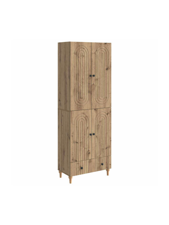 Brown Bookcases (2 Pieces) 66x34.5x95cm