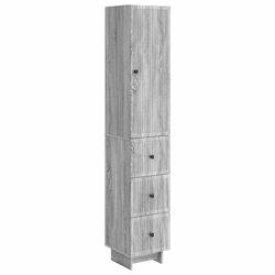 vidaXL Bathroom Column Cabinet Wall Hung M33xD3...