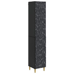 vidaXL Bathroom Column Cabinet Wall Hung M33xL3...