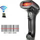 Pos Pos Scanner Χειρός Drahtlos mit Linearer Bildgeber (1D) Barcode
