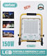 Εξωτερικούς Χώρους Στεγανός Προβολέας LED 150W Ψυχρό Λευκό 6500K IP66