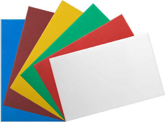 Novatex Πλάκα Κοπής Πολυαιθυλενίου Κίτρινη 36x25x1.2cm