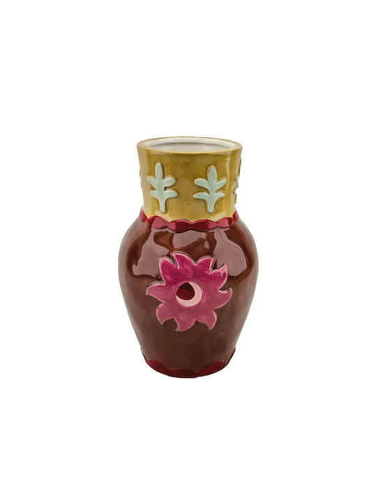 Βάζο Κεραμικό Brown Sun H 21,3 Cm Ø13,4 Cm