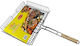 Inox Grillrost Für Fisch 68x43cm