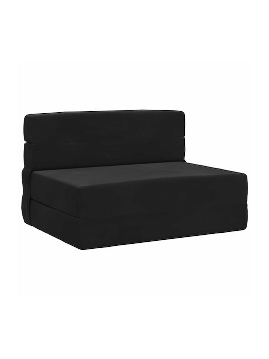 Multifunctional Bean Bag Sofa Black 70x72x60cm
