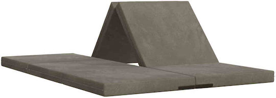 Multifunctional Bean Bag Sofa Light Gray 140x67x45cm