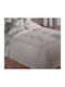 Manterol Casa Trebol Coverlet Double Bed Cotton & Polyester Gray 235x270cm