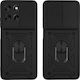 Sonique Ring Armor Campro Handyhülle Für Motorola Moto G56 5G Schwarz