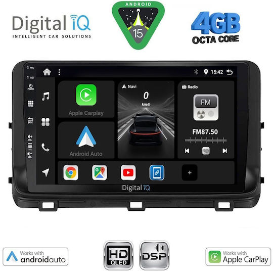 Digital IQ Ηχοσύστημα Αυτοκινήτου για Kia Ceed / XCeed 2018-2022 (Bluetooth/USB/WiFi/GPS/Apple-Carplay/Android-Auto) με Οθόνη Αφής 10"