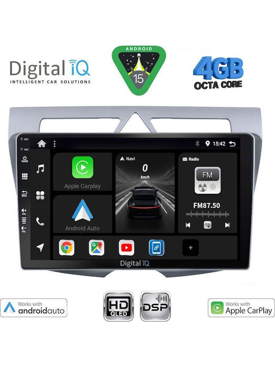 Digital IQ Car Audio System for Kia Picanto 2008-2011 Bluetooth USB WiFi GPS Apple CarPlay Android Auto with 9" Touch Screen