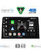 Digital IQ Car Audio System for Peugeot Partner Opel Combo Fiat Doblo Toyota Proace Citroen Berlingo 2022+ with Touch Screen 10"