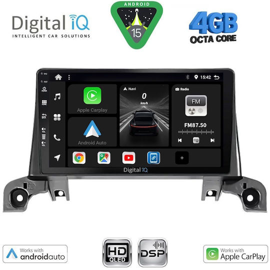 Digital IQ Car Audio System for Peugeot 3008 2017 with Touch Screen 9" Digital IQ BXF 16519 CPAA