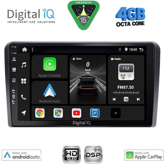Digital IQ Ηχοσύστημα Αυτοκινήτου για Ford Transit Connect 2018 (Bluetooth/USB/WiFi/GPS/Apple-Carplay/Android-Auto) με Οθόνη Αφής 10"