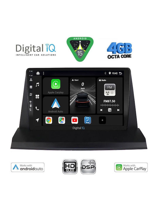 Digital IQ Car Audio System for Lexus NX 2014-2022 (Bluetooth/USB/WiFi/GPS/Apple CarPlay/Android Auto) with 9" Touch Screen