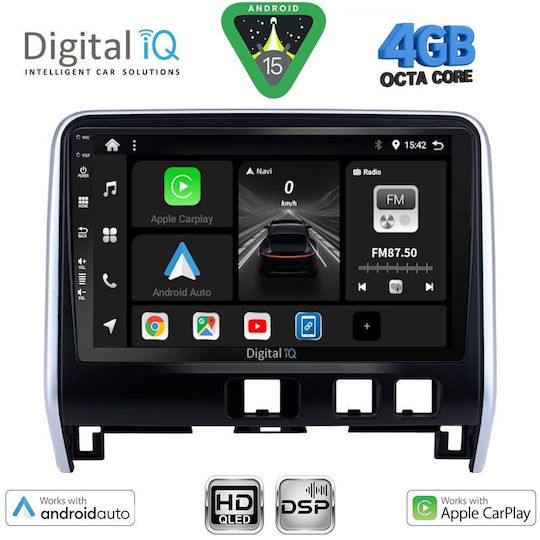 Digital IQ Ηχοσύστημα Αυτοκινήτου για Nissan Serena 2016-2022 (Bluetooth/USB/WiFi/GPS/Apple-Carplay/Android-Auto) με Οθόνη Αφής 10"