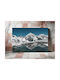 Painting Snow-Covered Mountain Reflection Snowy Mountain Reflection 120x80