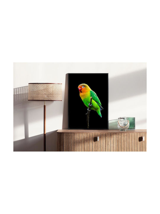 Gemälde Bunter Papagei 70x100