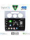 Digital IQ Car Audio System for Volkswagen Touran 2003-2010 with A/C Bluetooth USB Wi-Fi GPS Apple CarPlay Android Auto with 10 Inch Touch Screen
