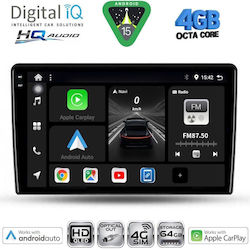 Digital IQ Sistem Audio Auto Pentru Alfa Romeo Giulietta 2014-2020 Bluetooth USB Wi-Fi GPS Apple CarPlay Android Auto Cu Ecran Tactil 9"