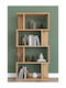 Bücherregal Beigefarben 147x72x22cm