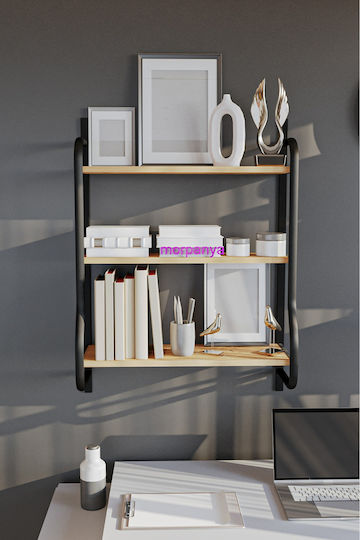 Brown Bookcase 65x23x95cm