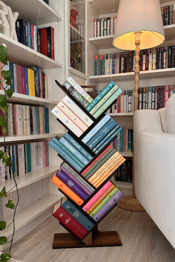 Bücherregal Braun 36x14x85cm