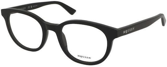 Alexander McQueen Brillengestelle mit Rezept Am0567o 001