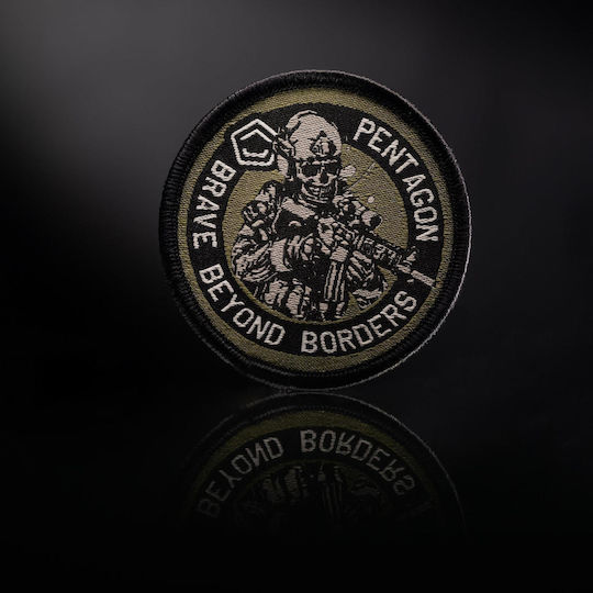 Σήμα 35 Anniversary Moral Patch Brave Beyond Borders Pentagon