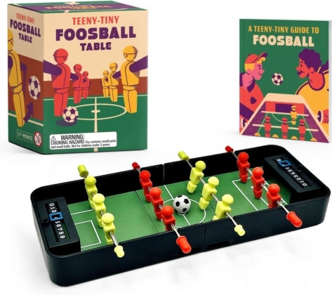 Teeny-tiny Foosball Table - Running Press - Multiple-component Retail Product