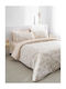 Vesta Home Anthia Σετ Σεντόνια Υπέρδιπλα 240x270εκ. Μπεζ (4τμχ)