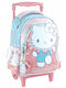 Gim Hello Kitty School Bag Trolley Kindergarten with Water Bottle Holder 2026