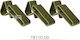General Purpose Belt Clip Set 3 Pcs Fma Foliage Green