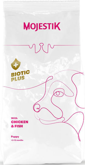 Mojestik 2.5kg Dry Dog Food for Puppies with Meat Chicken Pork Fish and Liver