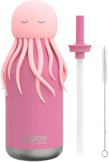 Asobu Μπουκάλι Παιδικό Παγούρι Θερμός Bestie Jellyfish 460ml