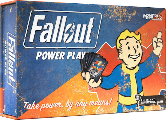 Fallout Power Play Board Game English Edition 2–4 Players Age 13+