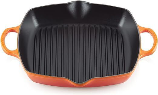 Le Creuset Cast Iron Grill Pan with Enamel Interior Coating 30cm