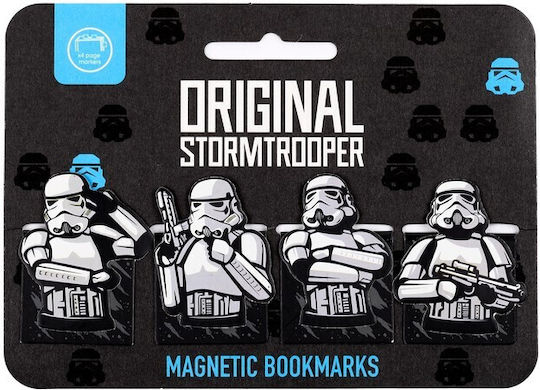 Puckator Magnetic Bookmarks Original Stormtrooper 4 Pieces