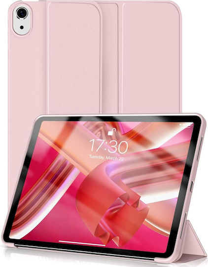 Husă Ipad Air 11 Inch M4 M3 M2 2026-2024 Auto Wake Sleep Ultra Slim Stand Soft Tpu – Roz