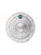 Altom Seturi De Masă Rotundă Metalică Argintie 38cm