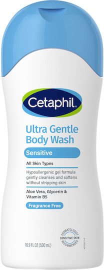 Cetaphil Gel de Duș cu Aloe Vera și Miros de Pudră 500ml