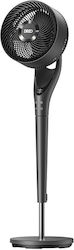 Dreo TurboPoly Pedestal Black Fan