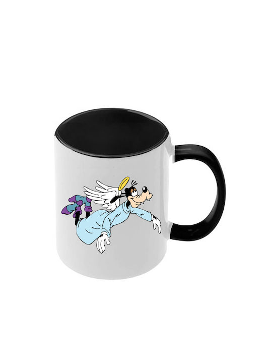 Κούπα Mickey Mouse Μαύρη Λαβή Εσωτερικό